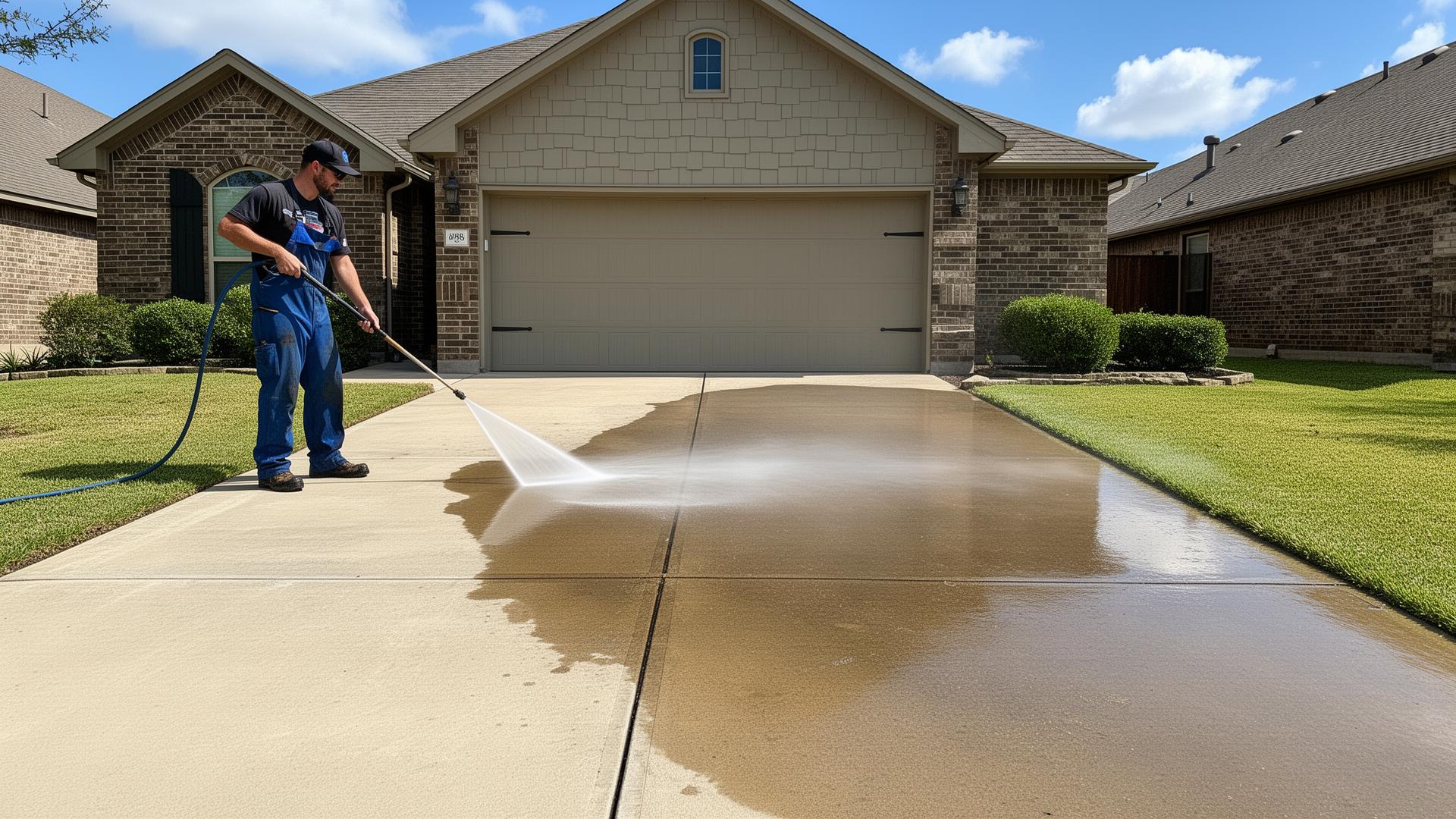 Pressure washing services